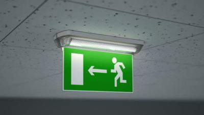 Требования к световым указателям выход