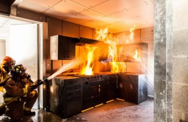 Пожарная безопасность на кухне ресторана