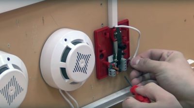 Как устанавливать датчики пожарной сигнализации?