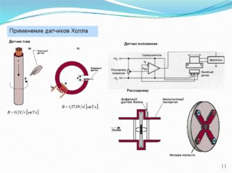 Датчики холла принцип работы применение