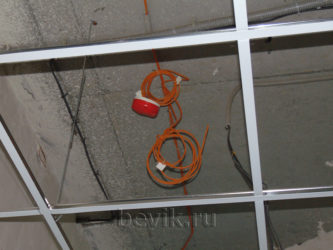 Правила прокладки кабелей пожарной сигнализации