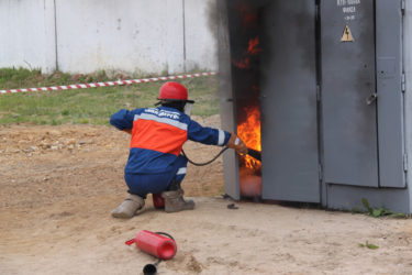 Противопожарные мероприятия в электроустановках