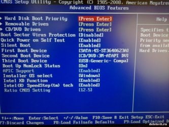 Разгон компьютера через БИОС