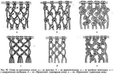 Макраме для начинающих схемы плетения штор