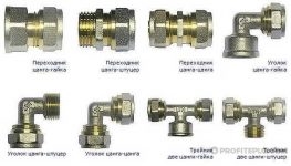 Маркировка фитингов для металлопластиковых труб