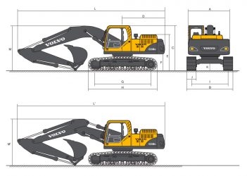 Экскаватор volvo 210 технические характеристики