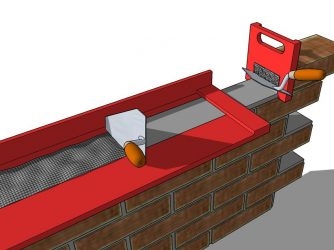 Как пользоваться отвесом при кладке кирпича?