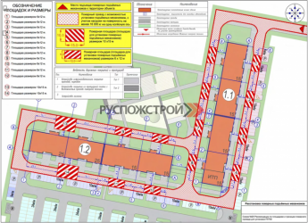 Противопожарный проезд вокруг жилого дома