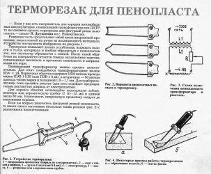 Вольфрамовая нить для резки пенопласта