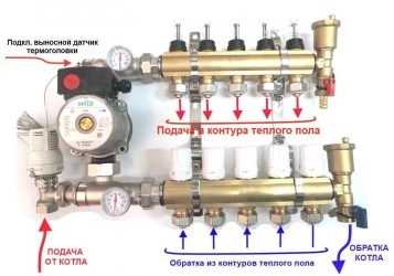 Регулировка в коллекторной системе отопления