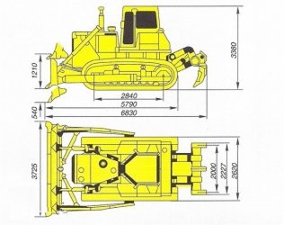 Бульдозер shantui sd32 технические характеристики