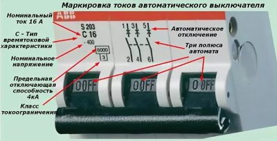 Ток отсечки автоматического выключателя