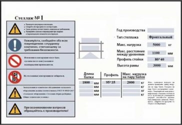 Требования к стеллажам в складских помещениях ГОСТ