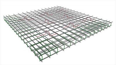 Как вязать арматуру для монолитной плиты?