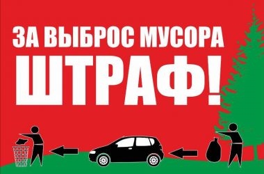 Штраф за выброс строительного мусора в контейнер