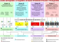 Схема обращения с медицинскими отходами в лпу