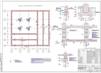 Проект свайного фундамента с ростверком