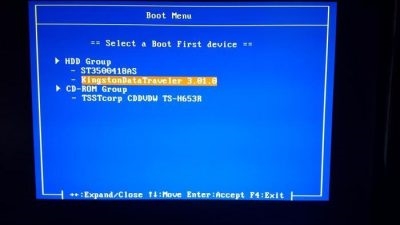 Как открыть boot menu на Windows 7?