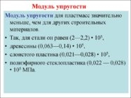 Модуль упругости стали т м2