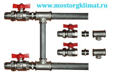 Как врезать краны в системе отопления?