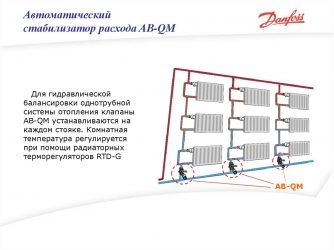 Балансировка однотрубной системы отопления