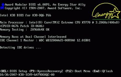 Не запускается БИОС на компьютере черный экран