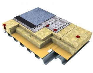 Мягкая кровля плоская крыша технология