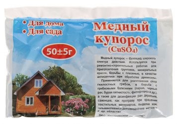 Медный купорос инструкция по применению в строительстве