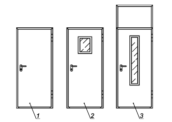 Остекление противопожарных дверей нормы