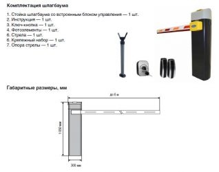 Требования к шлагбаумам ГОСТ