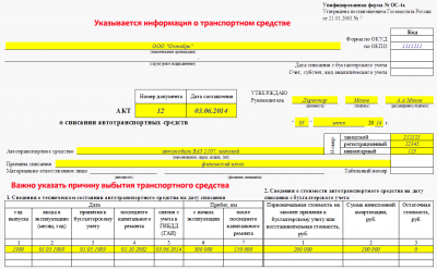 Утилизация основных средств после списания