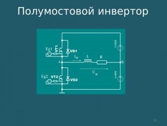 Полумостовой инвертор принцип работы