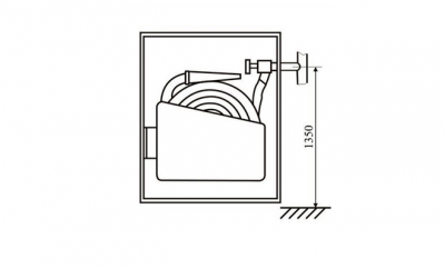 Высота установки пожарного шкафа от пола