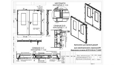 Остекление противопожарных дверей нормы