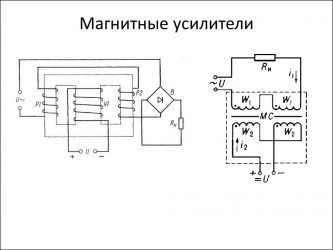 Магнитный усилитель мощности