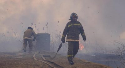 Тушение пожаров в сложных климатических условиях