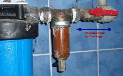 Установка грязевика на системе отопления